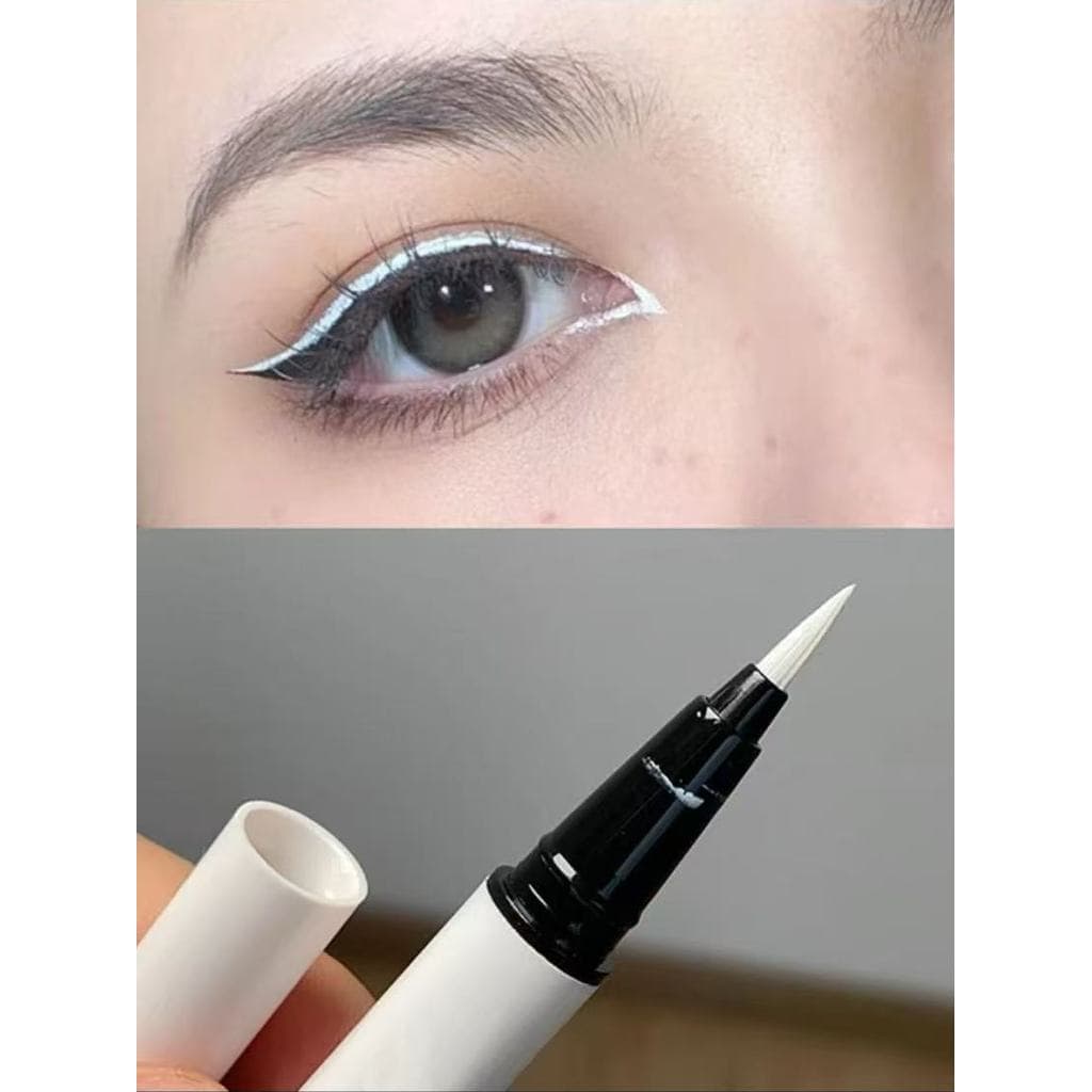 COS Delineador Branco À Prova D 'Água À Prova de Suor Delineador Líquido de Longa Duração Não Mancha Delineador Colorido