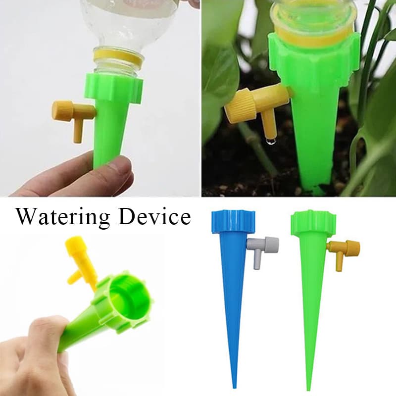 Kit Com Irrigador Gotejador 5/10 Acoplável Ao Pote Dispensador De Jardim Para Garrafa De Animais De Estimação Em