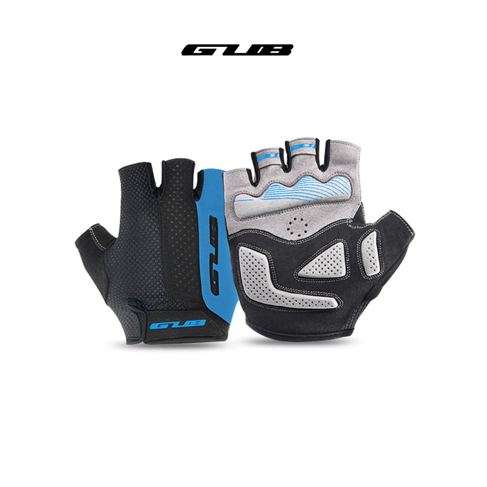 GUB luvas meio dedo à prova de choque profissional controle de desempenho bicicleta de estrada estilo fino Mountain bike