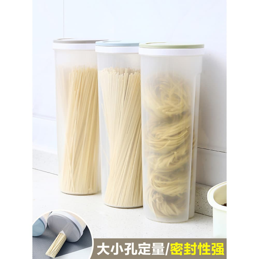 Tubo de armazenamento de macarrão cozinha macarrão tanque de armazenamento de macarrão grau alimentício selado tubo de a