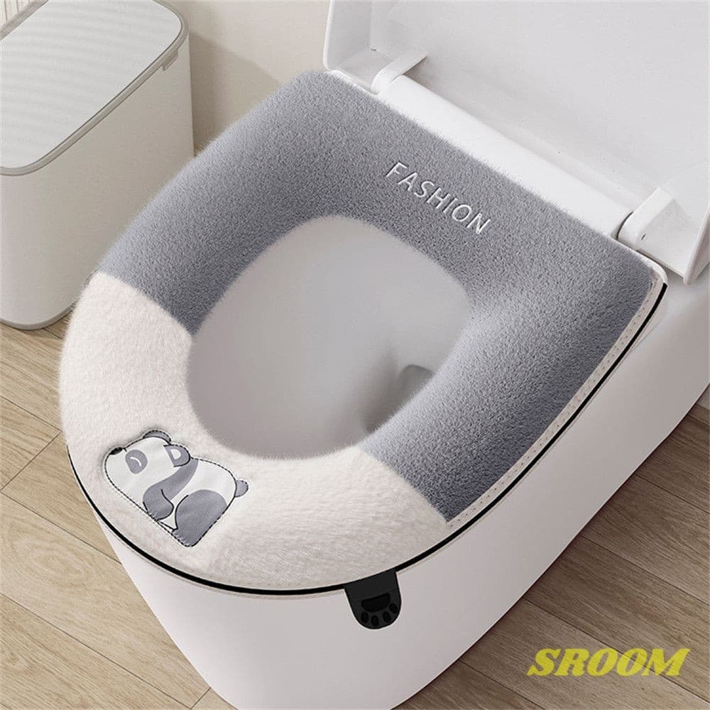 Almofada para assento sanitário Pande fofa, capa espessa para vaso sanitário Four Seasons sobre capa de vaso sanitário S