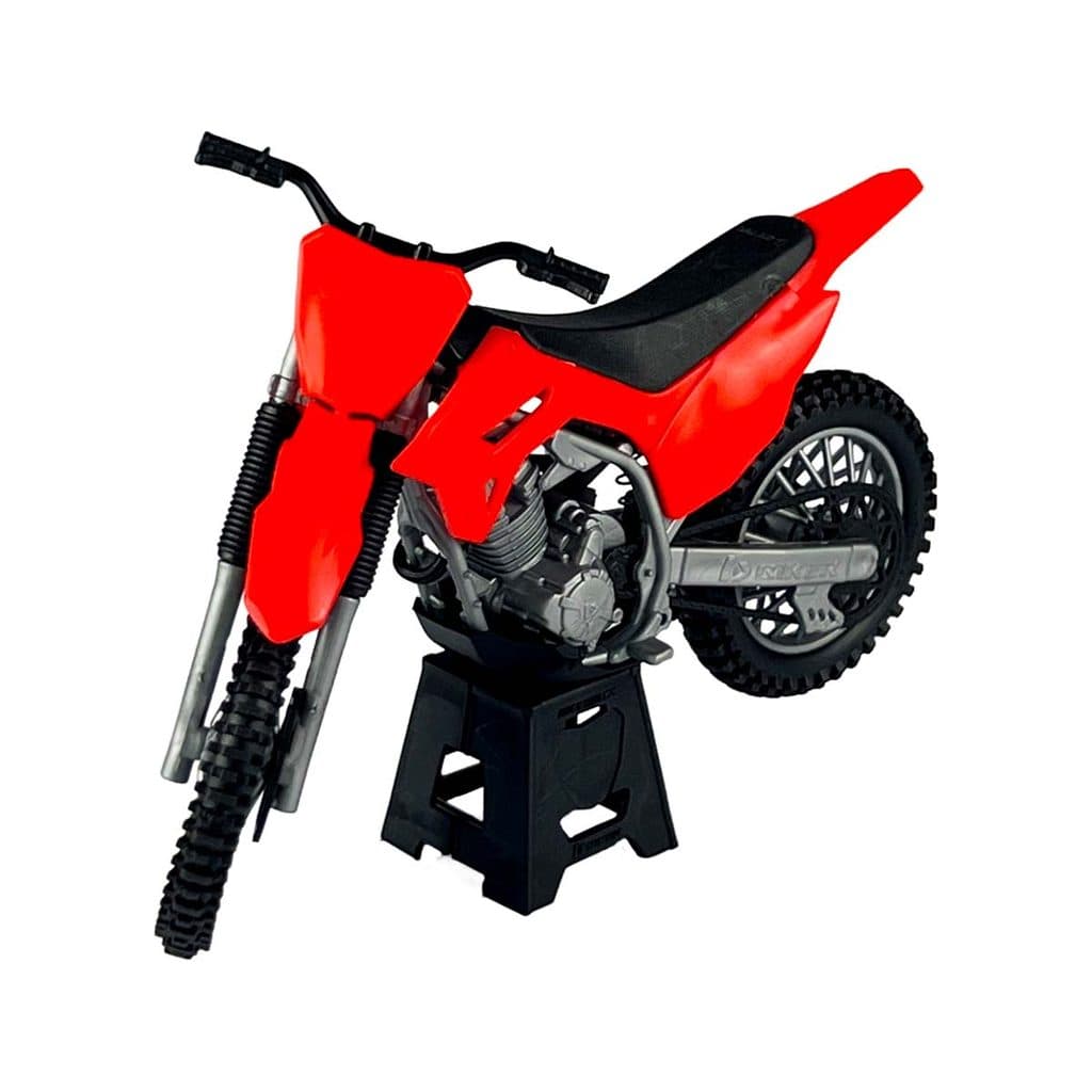 Moto Miniatura BK 250R 1:12 Vermelha - Biker acessórios