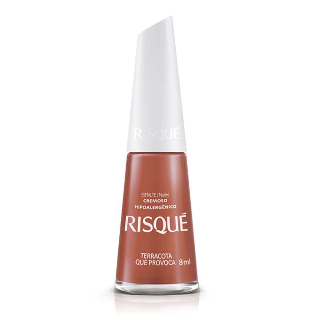 Esmalte Risque 8ml Terracota Que Provoca Cremoso