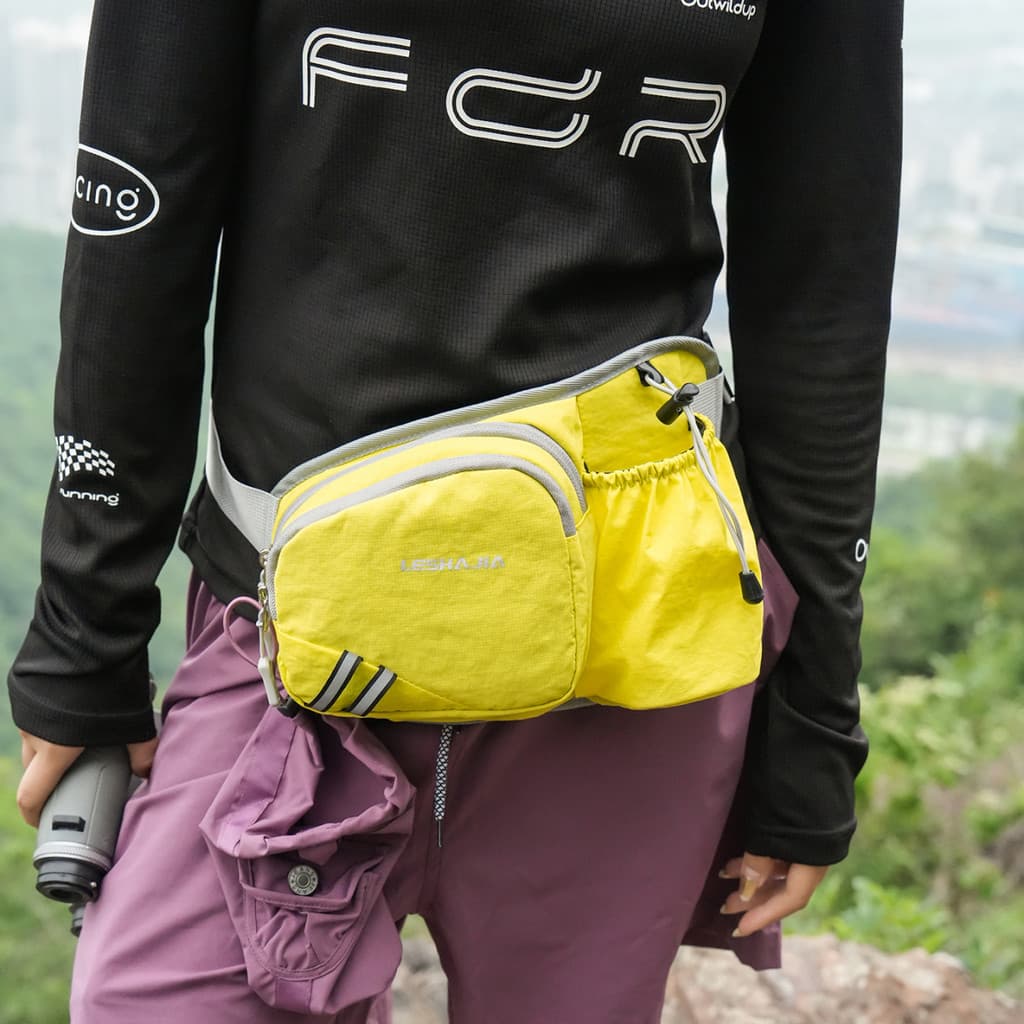 Saco de cintura ao ar livre multifuncional esportes equipamentos escalada das mulheres dos homens caminhadas saco viagem