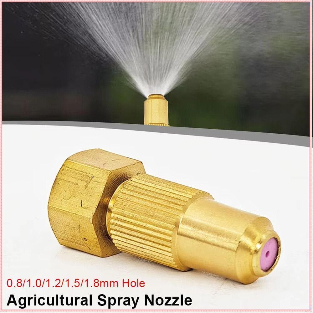 Bico De Latão  1 Peça , Spray Agrícola De Cerâmica De Cobre Ajustável , Ferramenta Elétrica De Jardim De Alta Press