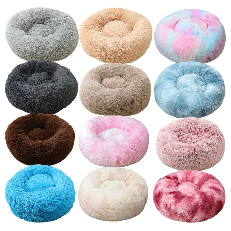 Cama de gato cama de cachorro inverno quente cama de cachorro cama de animal de estimação pequena cama de cachorro de ta