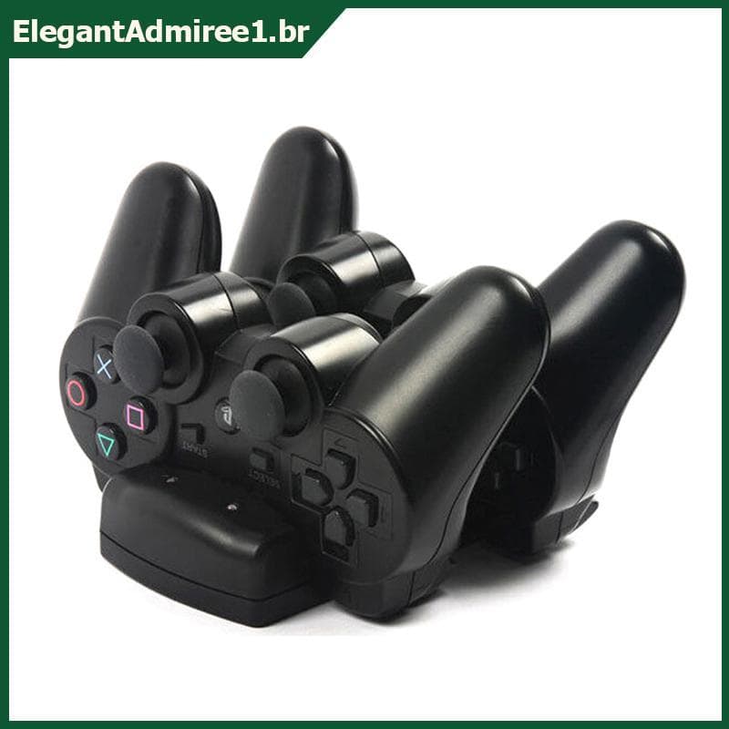ELEGA Estação De Carregamento De Carregador usb Preto Para Controlador De 3 Movimentos