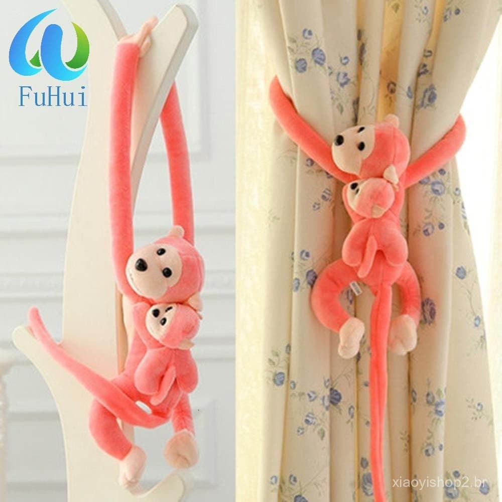 Fenghui 1 peça de brinquedo de pelúcia de macaco de braço longo, brinquedo de pelúcia Animal pendurado macio, WLZL