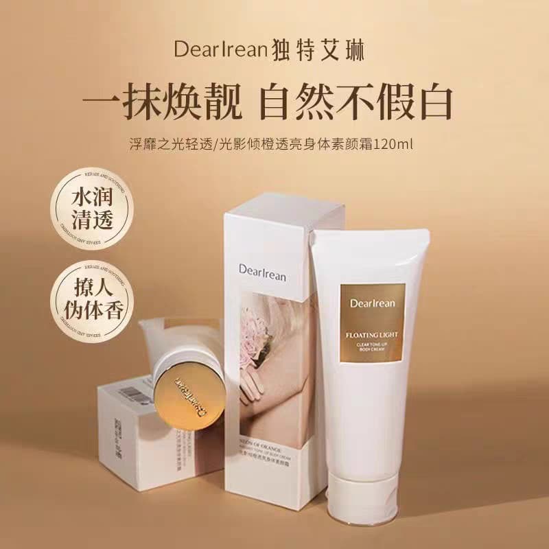 Único Irene corpo creme facial translúcido hidratante creme facial niacinamida corretivo Natural não falso branco corret