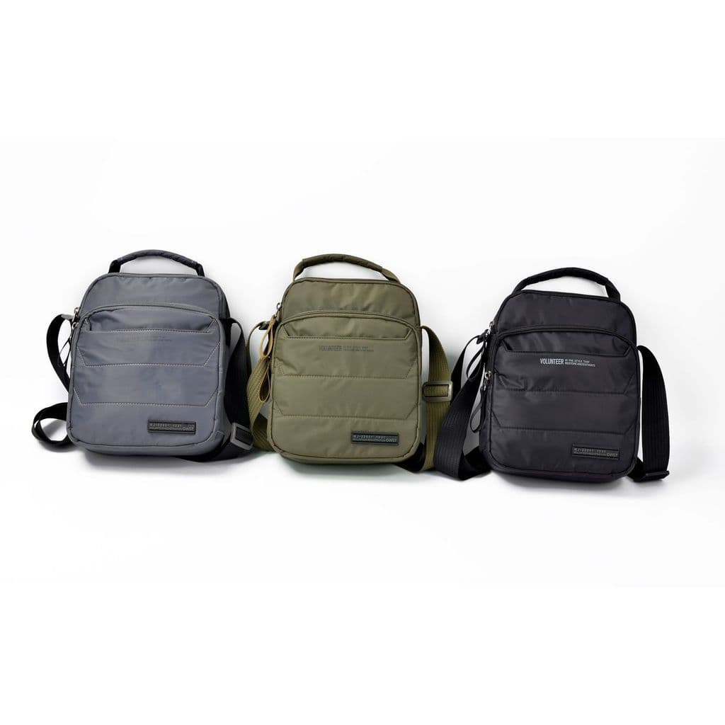 Walondier Moda Bolsa de Ombro Bolsa Multi-Compartimento Casual Personalidade Bolsa Mensageiro Bolsa Masculina Bolsa de P