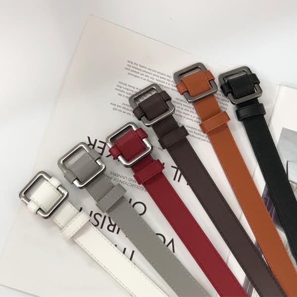 | cinto masculino social | ☛Novo estilo fivela quadrada senhoras cinto moda decoração cinto do plutônio senhoras s