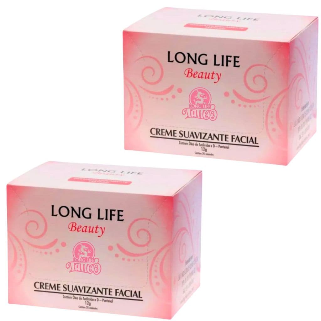 Creme Pós Micro Regenerador Long Life Beauty 12g 40 Unid Atacado Pronta Entrega