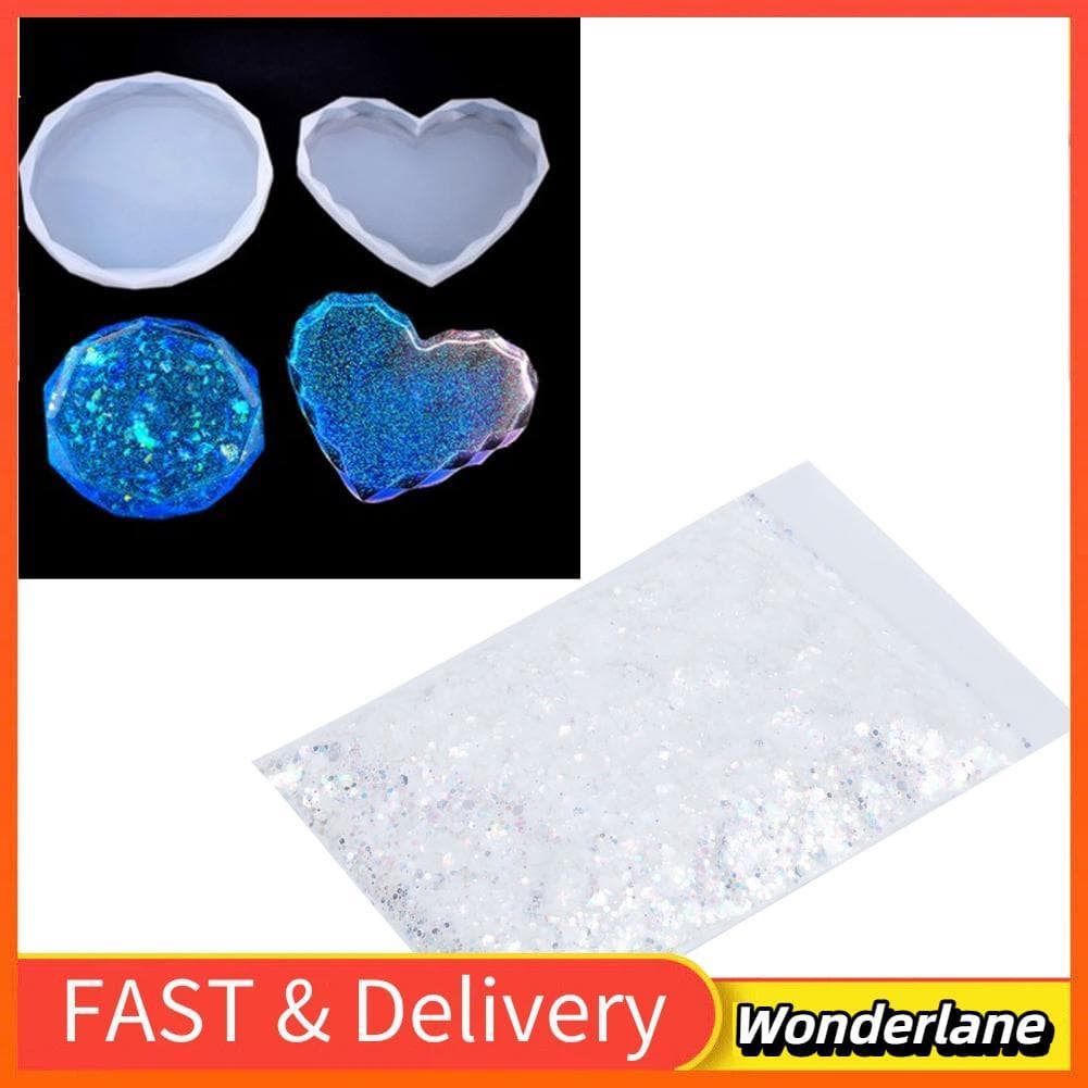 Wonderlane-br SPYMINNPOO Glitter Confetti Lantejoulas Finas Encantadoras para Decoração de Unhas 50g Artes e Ofícios