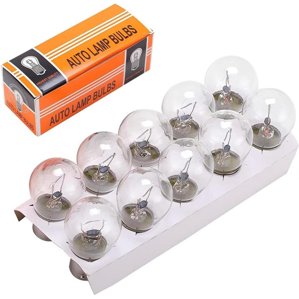 10 Lâmpadas de Freio 1016, Lâmpada 1157 2057 2357 7528 12V 21/5W, Substituição de Lâmpadas Halógenas de Alta e Baixa Int