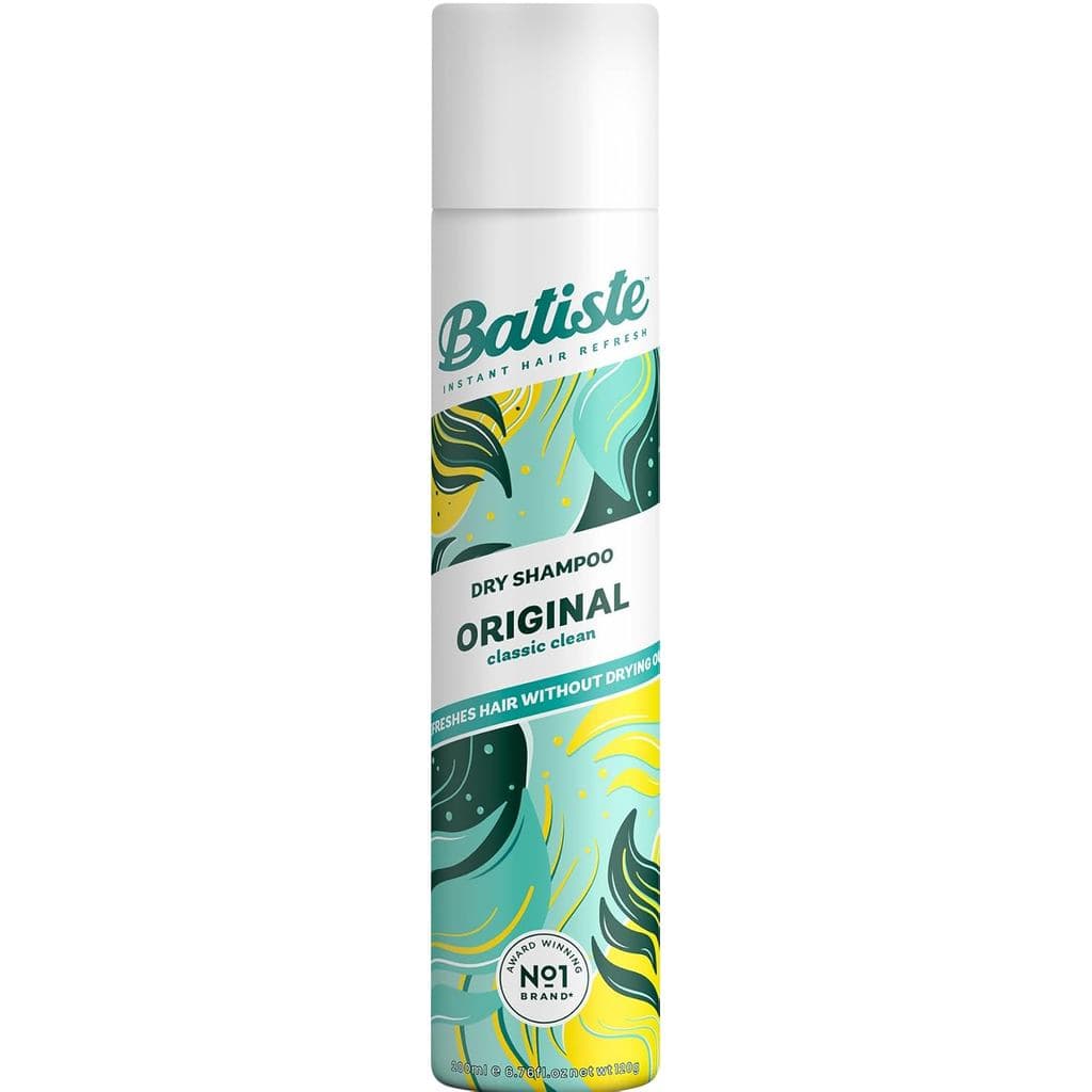 Shampoo Seco Original Batiste, 6.76 OZ / 200ml, em Pó, para Cabelos Oleosos, Controle de Oleosidade, Aroma Cítrico