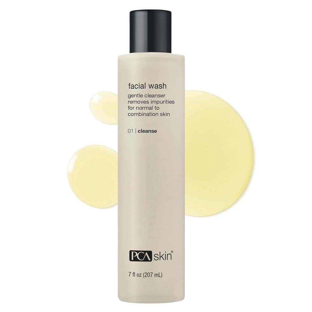PCA Gentle ing Face Wash, Limpador Facial Hidratante, Remove Maquiagem e Hidrata e Purifica, Bom para Peles Sensíveis, M