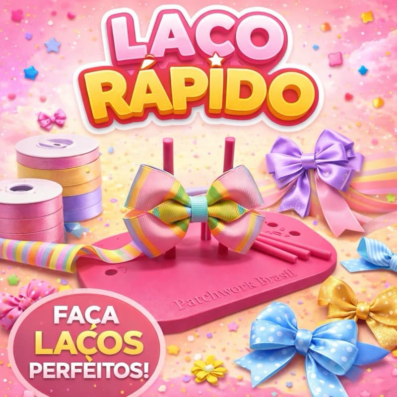 ? APARELHO GABARITO DE TEAR PARA FAZER LAÇO FITA LAÇO RÁPIDO?