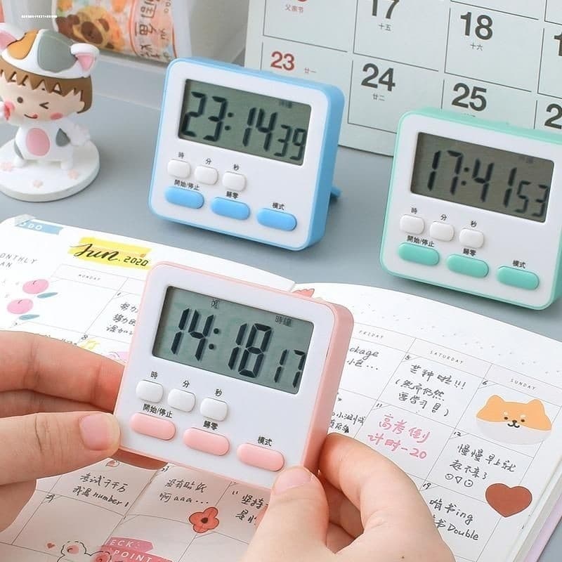 Temporizador lembrar os alunos para fazer perguntas despertador mudo gerenciamento de tempo aprendizagem cozinha cronôme