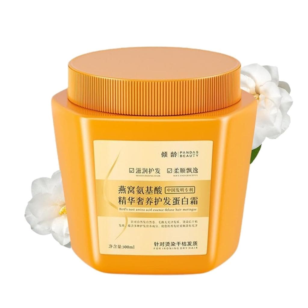 Creme de Proteína para Cuidado Capilar com Essência de Aminoácidos, Creme de Proteína Luxuoso e Nutritivo para Cuidado C