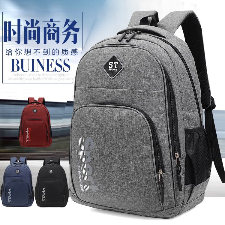 Homens mulheres mochila lona viagem lazer mochila computador saco versão coreana moda júnior estudantes do ensino médio