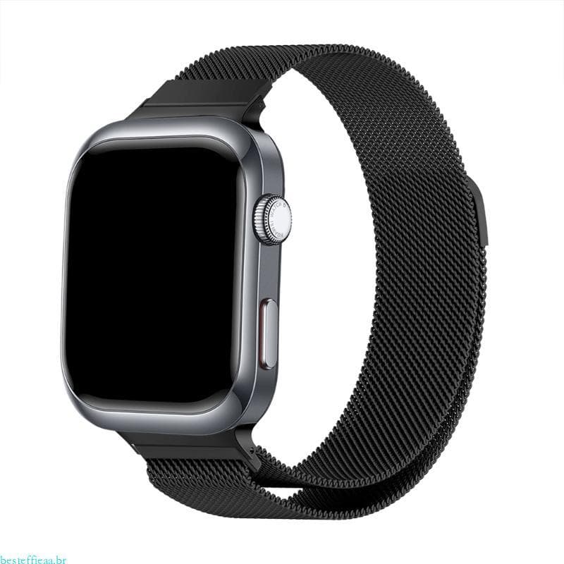 besteffie Pulseira Metal Substituição Fecho Para Smartwatch