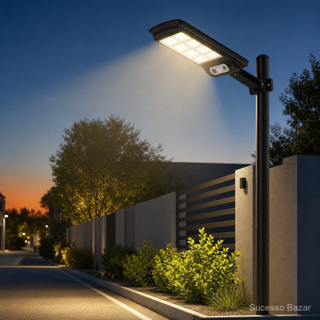 3 Pcs Luz Solar Eficiente Poupa Energia E Dinheiro Com Segurança Contra Choques Operação Automática E Baixo Carbono