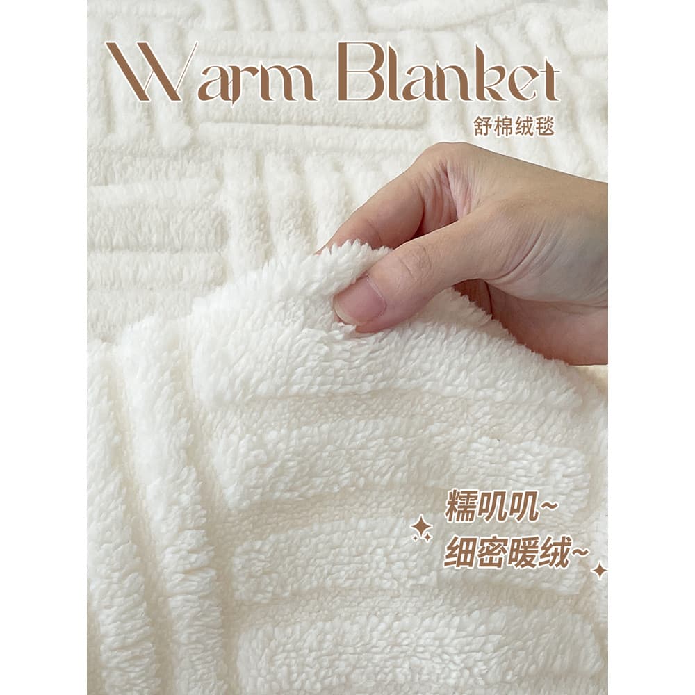 Cobertor outono inverno engrossado tártaro hibisco cobertor mantendo quente lençol estilo simples escritório ar condicio