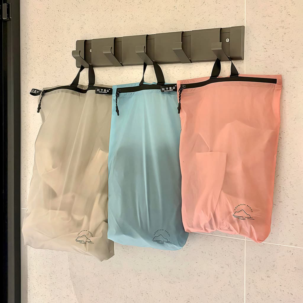 Saco de armazenamento de roupas de viagem à prova dwaterproof água dobrável portátil Hotel banho mudança roupas organiza