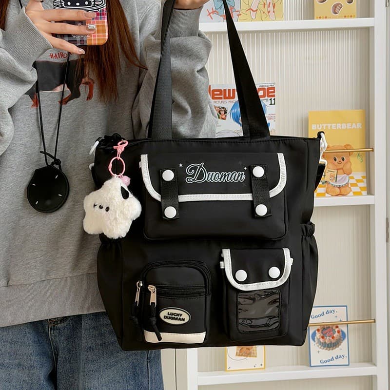 Bolsa de ombro Casual/bolsa de ombro fofa/mochila de estudante/bolsa Tote