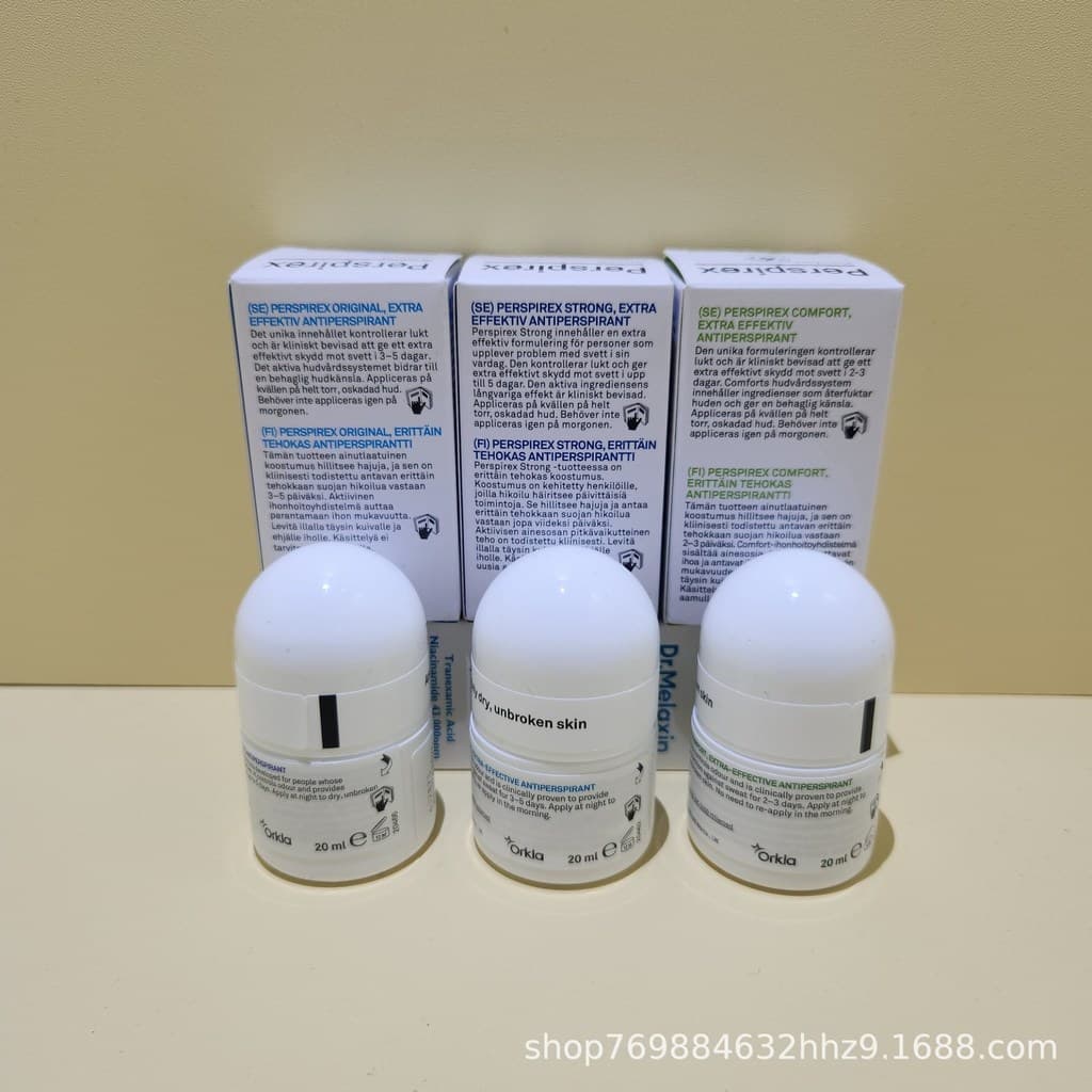 Perspirex Perspirex Loção Antitranspirante Desodorante Feminino nas Axilas Desodorante Fresco Perfumado Roll-On Den de L