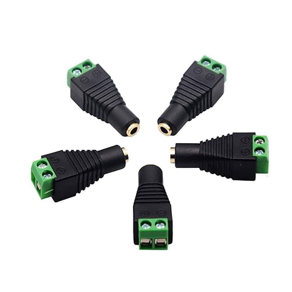 DIY Wire Connection DC Plug for LED Power Supply