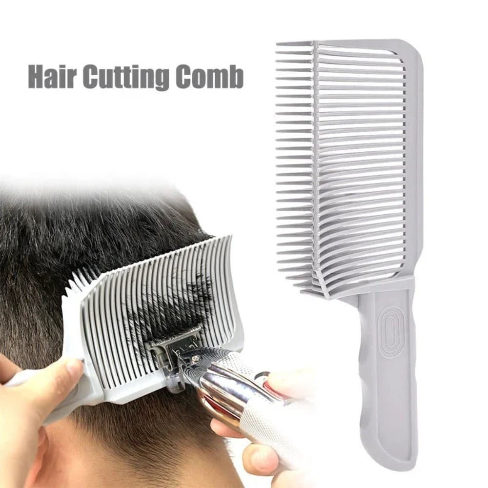 Pentes De Desbotamento De Barbeiro , Ferramenta De Corte De Cabelo Para Pente De Penteado Gradiente , Topo Plano Homens