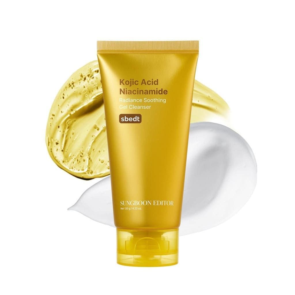 SUNGBOONEDITORKojicTurmericCapsuleLimpador Clareador para Manchas Irregulares, Acne e Cravos | Gel de Limpeza Facial Sua