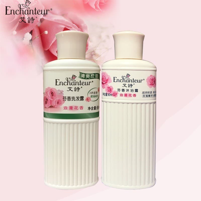 Conjunto de Shampoo em Gel de banho para viagem Aishimu Fragrância de longa duração 80g + 80g