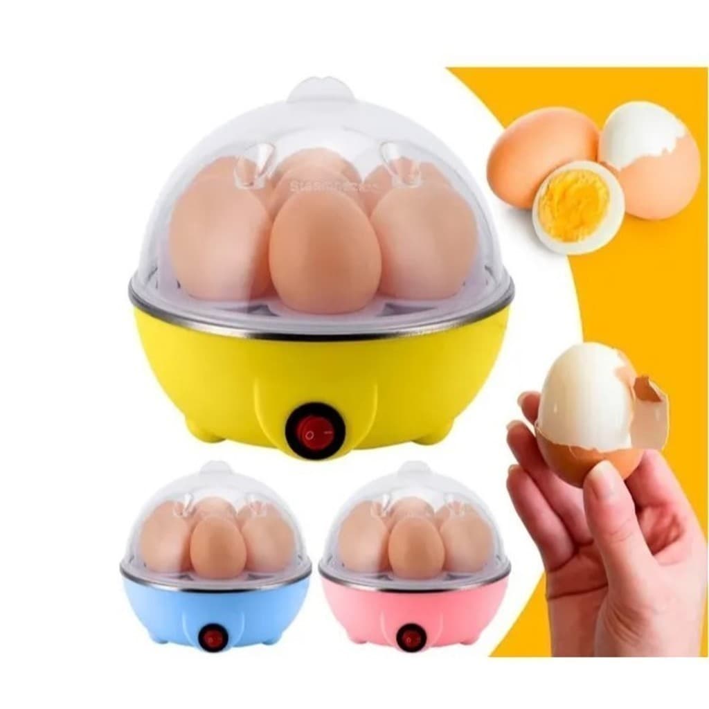 Maquina Cozinhar Ovos Rápido E Prático Prepara Até 7 Und. 110v/220v - EGG POACHER