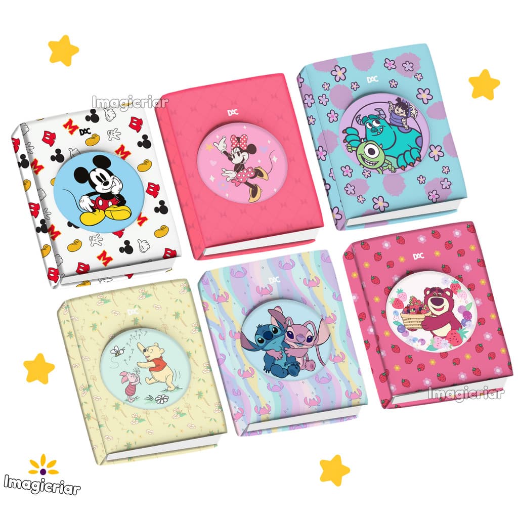 Mini Caderninho Almofadado Disney DAC