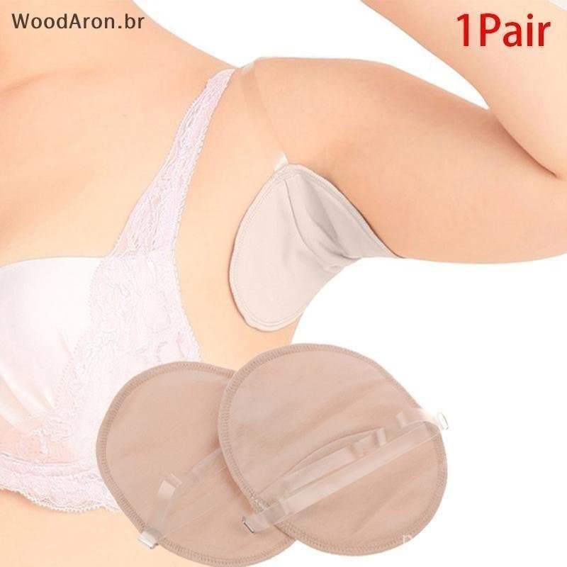 WoodAron 1 Par De Proteção Contra Suor Nas Axilas , Lavável , Absorvente De , Alça br