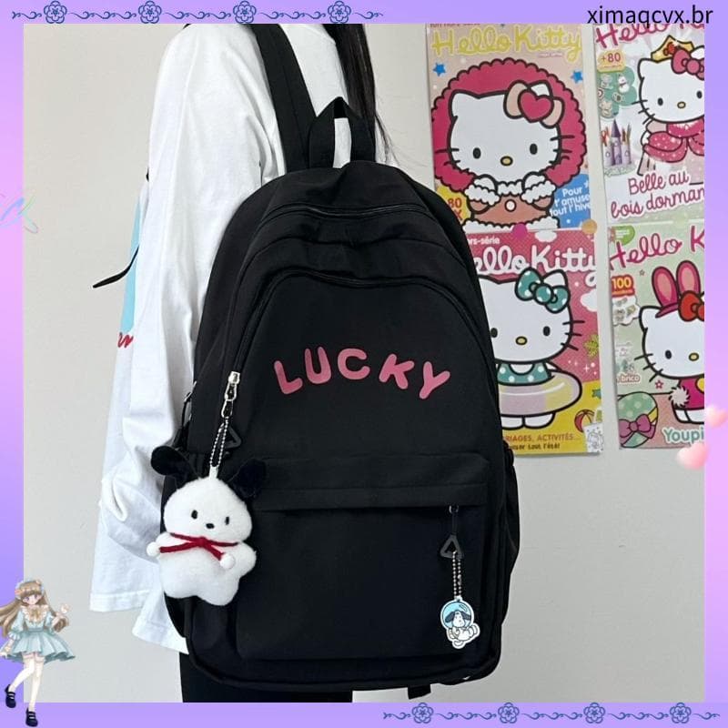 94 68 pessoas coleção mochila feminina ins grande capacidade júnior estudantes universitários mochila Casual simples All