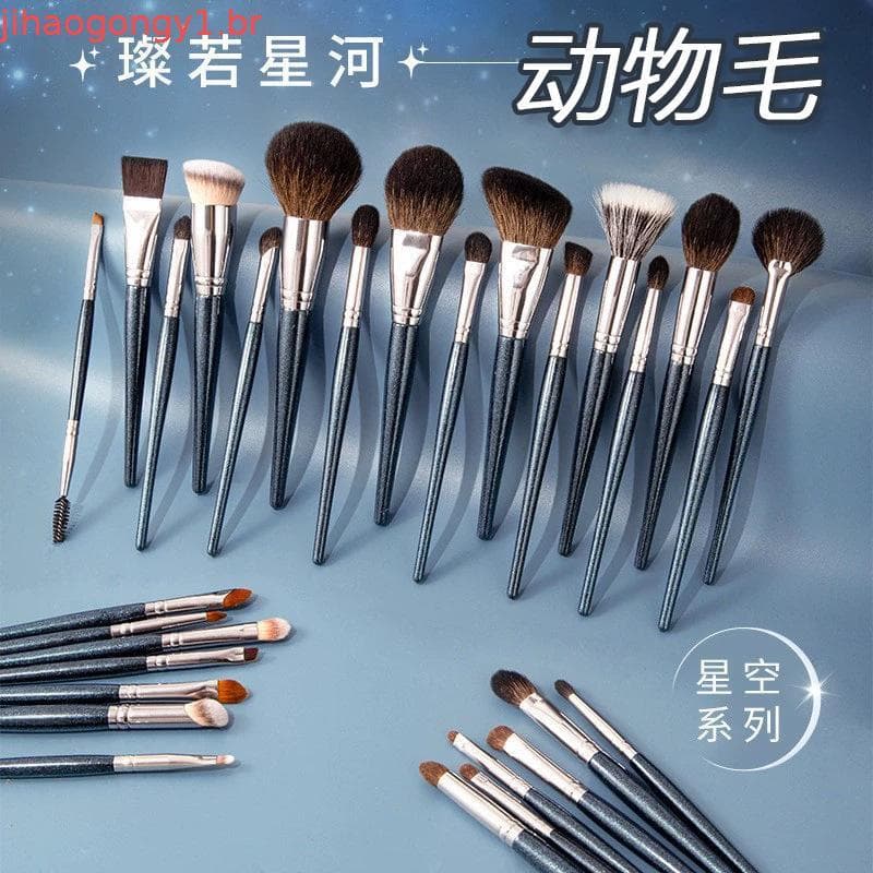 O conjunto de pincéis de maquiagem de Cangzhou, um conjunto profissional de alta qualidade contendo 29 peça