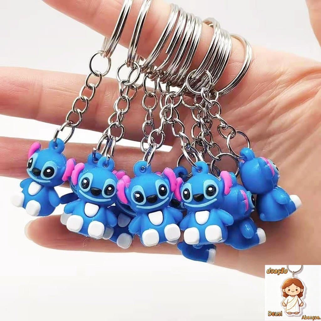 10/pc Mini Ponto Hello Kitty/Totoro/Duck Estojo De Lápis Para Chaveiro De Decoração