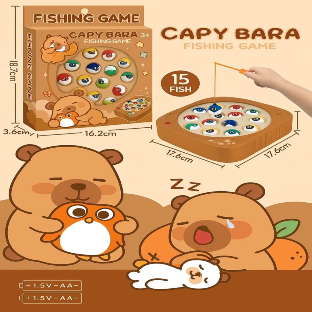 Brinquedo Pescaria Pega Peixe Divertido Para Crianças