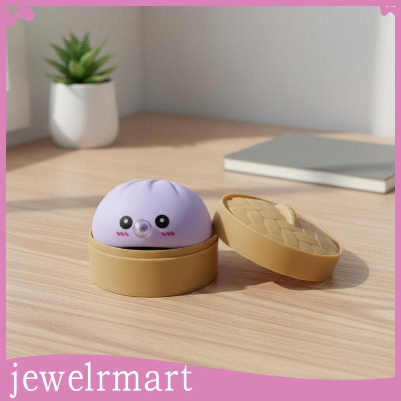 [Jewelrmart] Brinquedo De Pão Com Aparência Fofa E Padrão De Retorno Lento Textura Macia Aumento Para Mesa , Escritório
