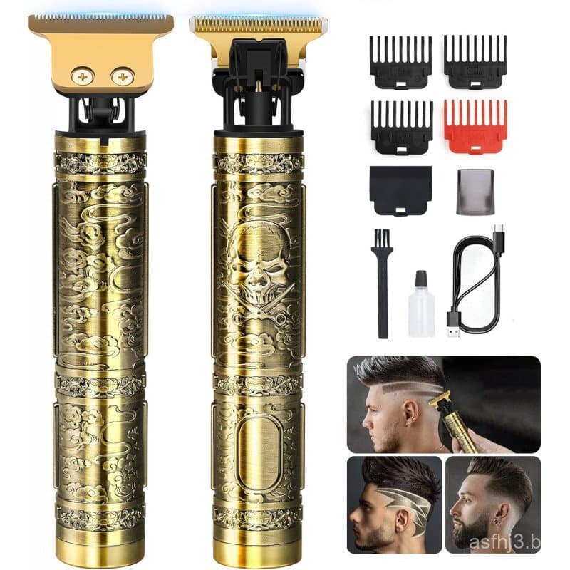 YOGINGO Aparador de Cabelo Profissional para Homens, Aparador de Barba Sem Fio Recarregável, Máquina de Cortar Cabelo pa