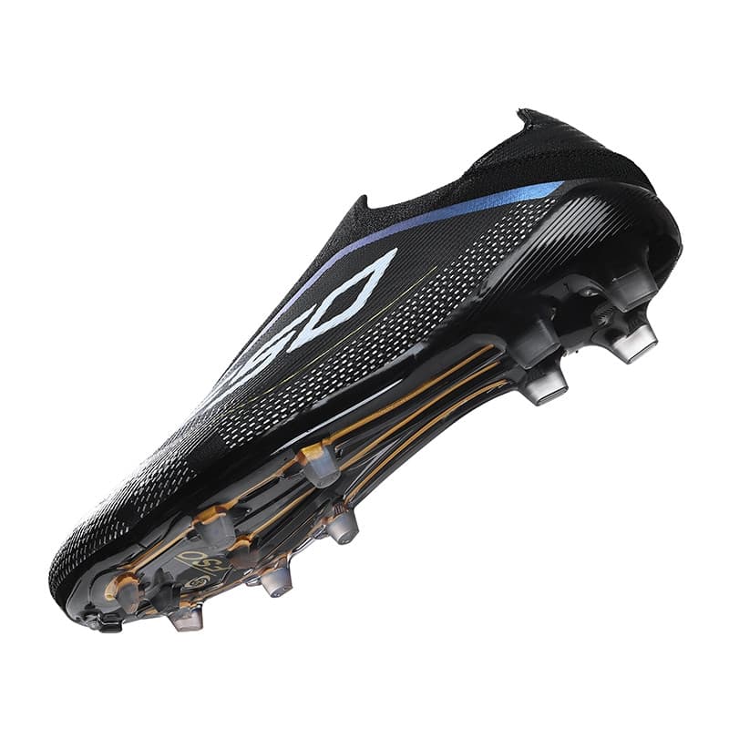Copa Do Mundo Mesmas Botas De Futebol long Spikes AG Chuteiras Masculinas E Femininas Sem Cadarços Tamanho : 35 ~ 45