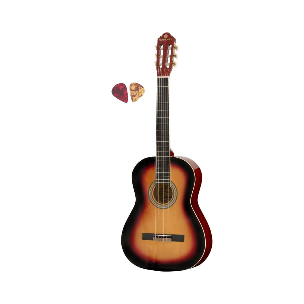 Violão Nylon Acústico Harmonics GNA-111 Sunburst