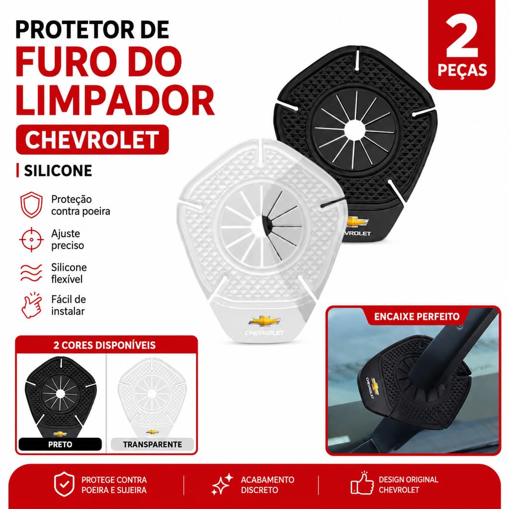 2 Peças Capas Protetoras De Silicone Para Limpador De Carro Chevrolet Cruze Aveo Captiva Spark Malibu Trax Equinox Onix