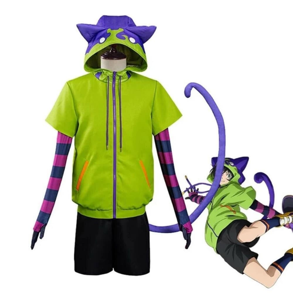 5XXB Anime SK8 The Infinity Fantasia de Cosplay Chinen Miya SK Oito Roupas de Cosplay para Festa de Halloween Jaqueta Ca