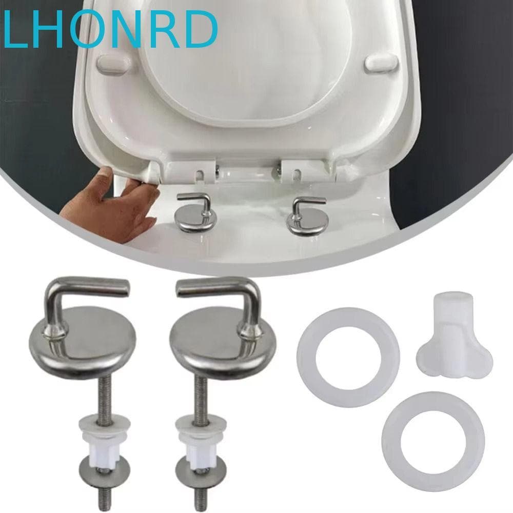 Dobradiça De Assento De Vaso Sanitário LHONRD , Conector De Montagem De Tampa De Aço Inoxidável Sem Ruído , Design Unive