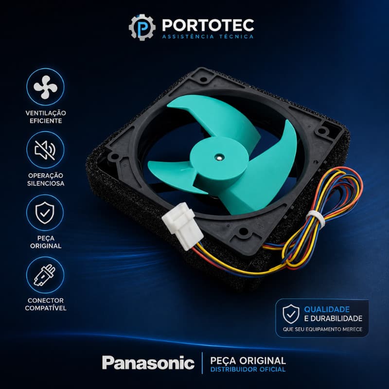 Ventoinha Cooler Original Geladeira Panasonic Universal