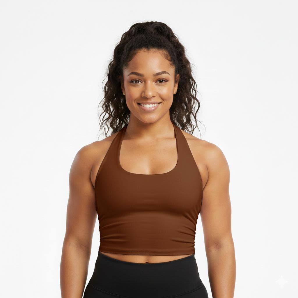 Cropped Academia Feminino Confortável Frente Única